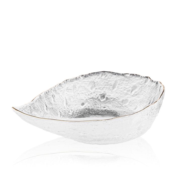 Салатник Ardesto Leaf, 17.5см, скло, прозорий