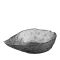 Салатник Ardesto Leaf, 21.5см, скло, сірий
