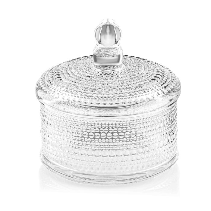 Конфетница Ardesto Verbena, 12.5см, стекло, прозрачный