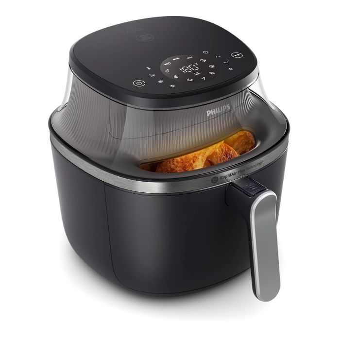 Мультипіч Philips Ovi Series 3000 1400Вт, чаша-4.2л, сенсорне управл., 6 авто. програм, пластик, чорний