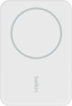 Акумулятор портативний літій-іонний Power Bank Belkin 5000мА·год, 7.5Вт, MagSafe, білий
