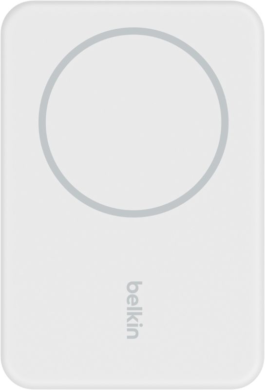 Портативное зарядное устройство Power Bank Belkin 5000мАч, MagSafe Wireless, белый