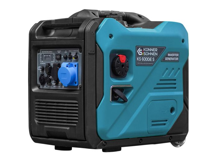 Генератор бензиновий Konner&Sohnen KS 6000iE S, 230В, 5.5кВт, електростартер, 39.5кг