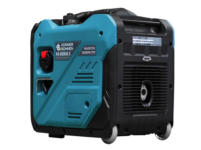 Генератор бензиновый Konner&Sohnen KS 6000iE S, 230В, 5.5кВт, электростартер, 39.5кг