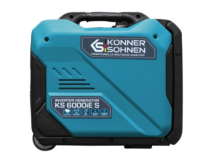 Генератор бензиновый Konner&Sohnen KS 6000iE S, 230В, 5.5кВт, электростартер, 39.5кг