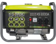 Генератор бензиновий Konner&Sohnen KSB 2200A, 230В, 2.0 кВт, ручний стартер, 33.2кг