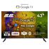 Телевизор 43" 2E LED FHD 60Hz Smart Google TV Black