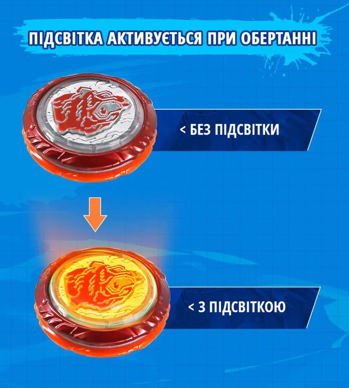 Волчок Infinity Nado VI Flaming Pack Пылающий Боевой Медведь (Blazing War Bear)