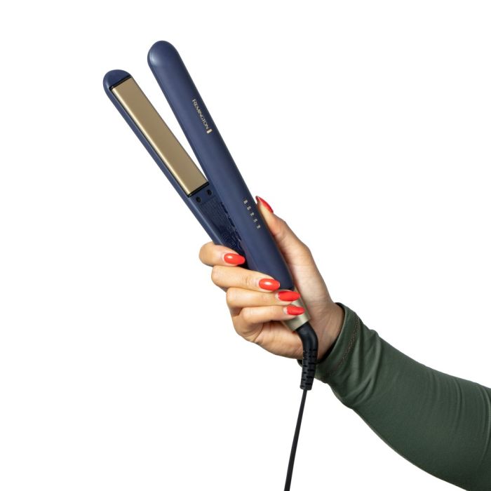 Випрямляч Remington Sapphire Luxe, 150-230С, чохол, кераміка, сапфіровий