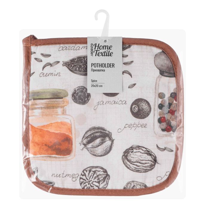 Ardesto Potholder Spice 20х20см, 90% полиэстер, 10% хлопок