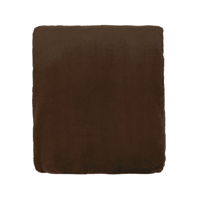 Плед Ardesto Flannel 200х220см, 100% поліестер, коричневий