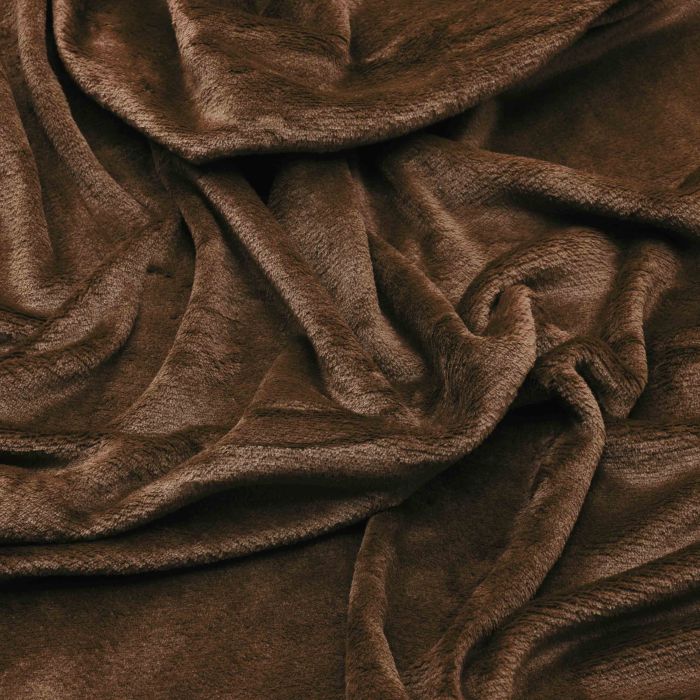 Плед Ardesto Flannel 200х220см, 100% полиэстер, коричневый