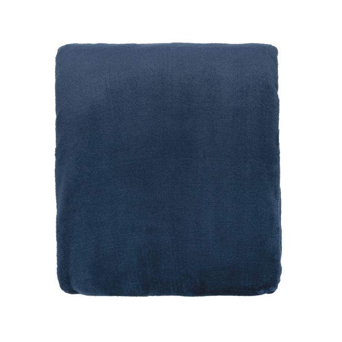 Плед Ardesto Flannel 160х200см, 100% полиэстер, синий темный
