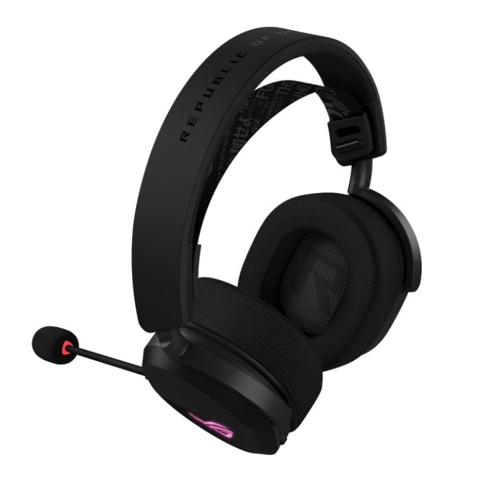 Гарнитура игровая ASUS ROG Pelta, USB-A/BT/WL, RGB, 1.8м, чёрный