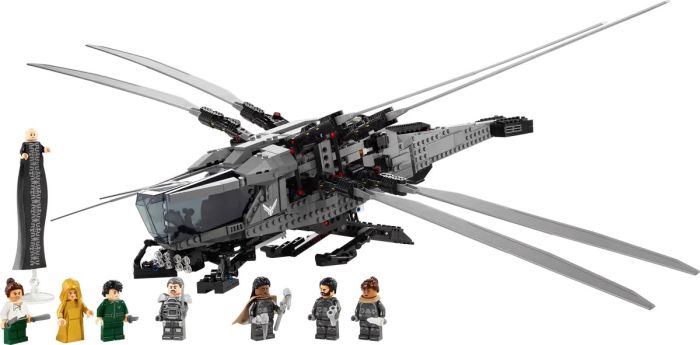 Конструктор LEGO Icons Дюна. Королевский орнитоптер Атридов