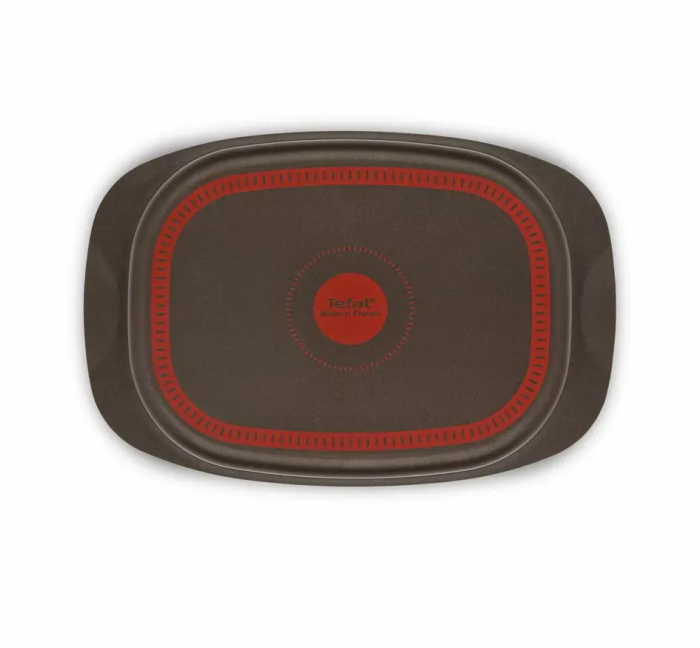 Форма для запекания Tefal Success, овальная, 24х36см, алюминий, черный