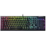 Клавиатура механическая Razer BlackWidow V4 X 110key, Green Switch, USB-A, EN/RU, RGB, чёрный