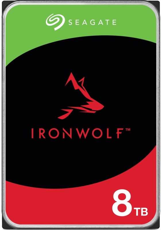 Жесткий диск Seagate  8TB 3.5" 7200 256MB SATA IronWolf