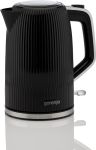 Электрочайник Gorenje 1.7л, Strix-контроль, черный матовый