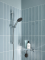 Душовий гарнітур Grohe Vitalio Start 110 на тримачі, душ - 1 функц., шланг - ПВХ, хром