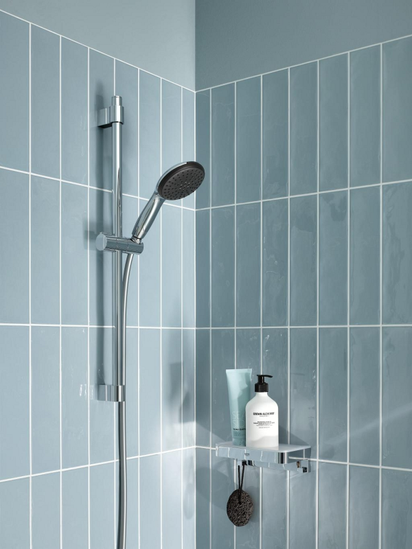 Душовий гарнітур Grohe Vitalio Start 110 на тримачі, душ - 1 функц., шланг - ПВХ, хром
