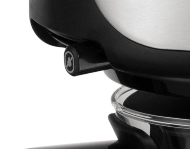 Кофеварка Russell Hobbs  капельная  Attentiv, 1.25л, молотый, черно-серебристый
