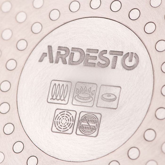 Сковорода глубокая Ardesto Gemini Cremona, 28см, алюминий, черный