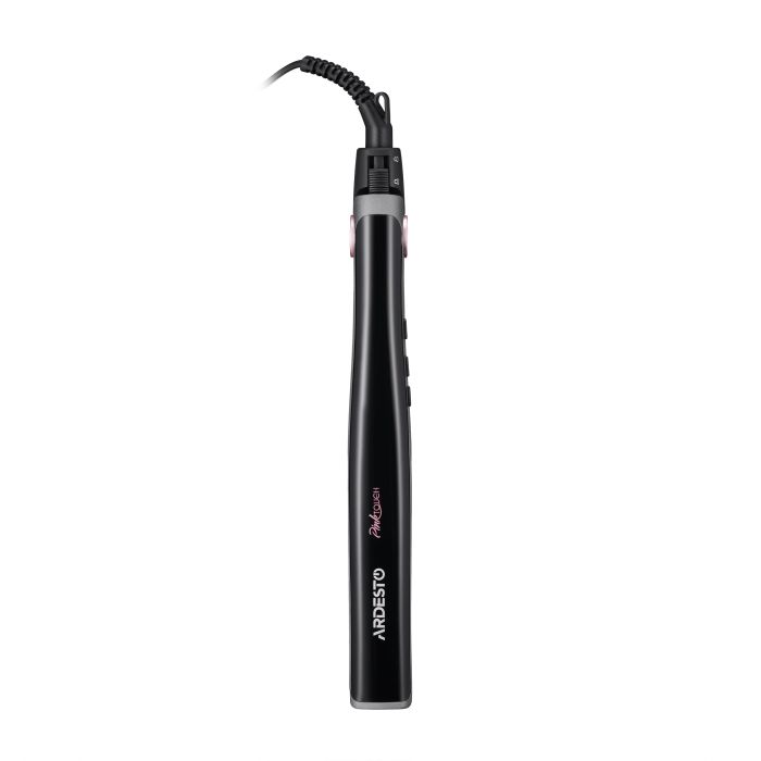 Выпрямитель Ardesto Pink Touch, 32Вт, 110-200C, керамика, серый+розовый