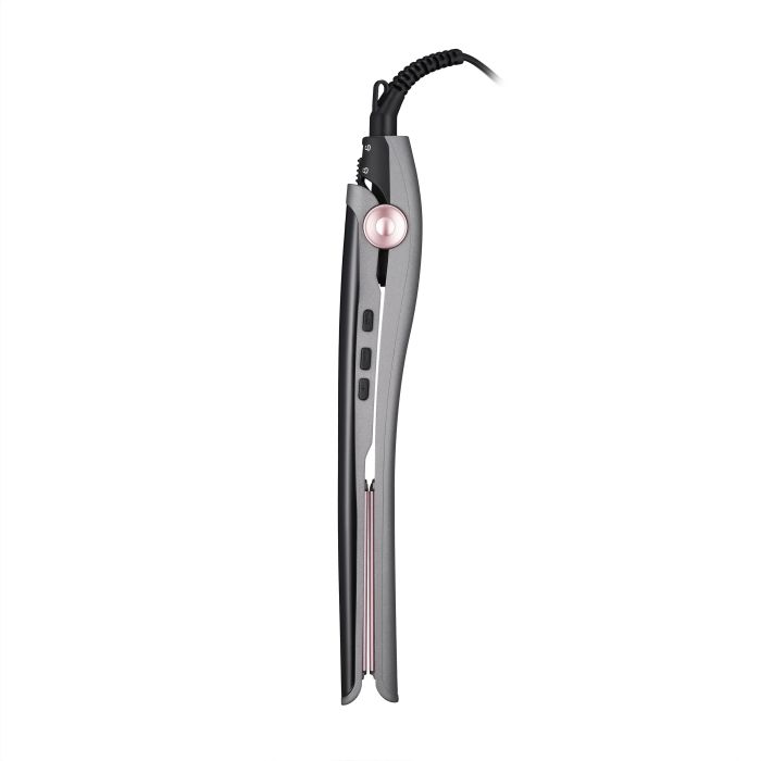 Выпрямитель Ardesto Pink Touch, 32Вт, 110-200C, керамика, серый+розовый