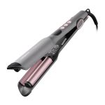 Плойка для завивки волосся Ardesto Pink Touch, 55Вт, 100-200C, кераміка, сірий+рожевий