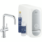 Смеситель  для кухни  Grohe Blue Home,  дл.излива - 223мм,  поворотный,  1 рычаг + сенсор,  хром