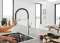 Змішувач для кухні Grohe Essence, довж.виливу - 240мм,  поворотний, гнучкий, 1 важіль, хром