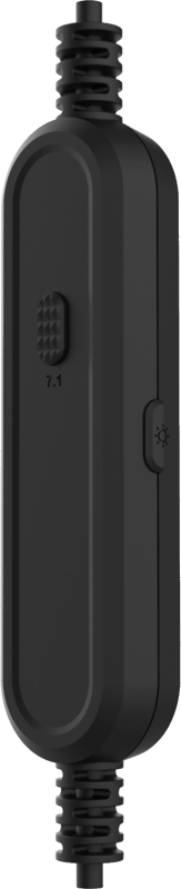 Гарнитура игровая ASUS TUF Gaming H1 GEN II, USB-A, 2м., чёрный
