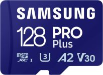 Карта памяти Samsung microSD 128GB C10 UHS-I R180MB/s PRO Plus