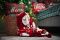 Плед Ardesto Christmas Flannel 160х200см, 100% поліестер, різдвяні коргі