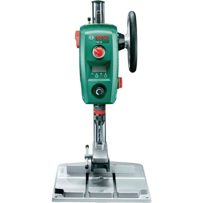 Станок сверлильный Bosch PBD 40, 710Вт, макс D сталь/дерево 13/40 мм, 600-2500об/мин, плита 33х35х3см, подъём 90мм, 11.2кг