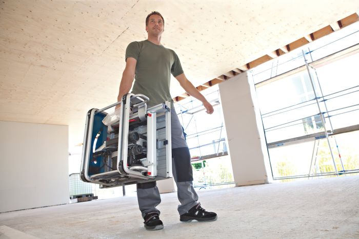 Стол распиловочный Bosch GTS 10 J, 1800 Вт, диск 254 мм, пропил 90°/45° 79мм/54мм, 3650об/мин, 26кг
