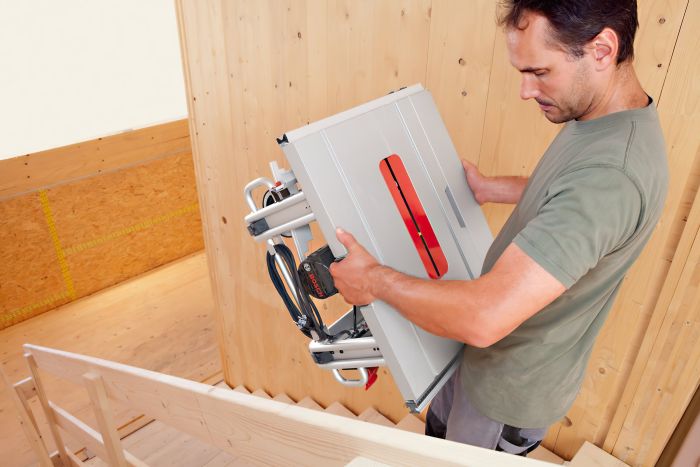 Стол распиловочный Bosch GTS 10 J, 1800 Вт, диск 254 мм, пропил 90°/45° 79мм/54мм, 3650об/мин, 26кг