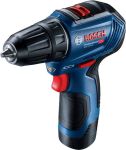 Шурупокрут-дриль акумуляторний Bosch Professional GSR 12V-30 безщітковий 12В 2x2.0А·год 30Нм 420·1600об/хв 0.78кг кейс