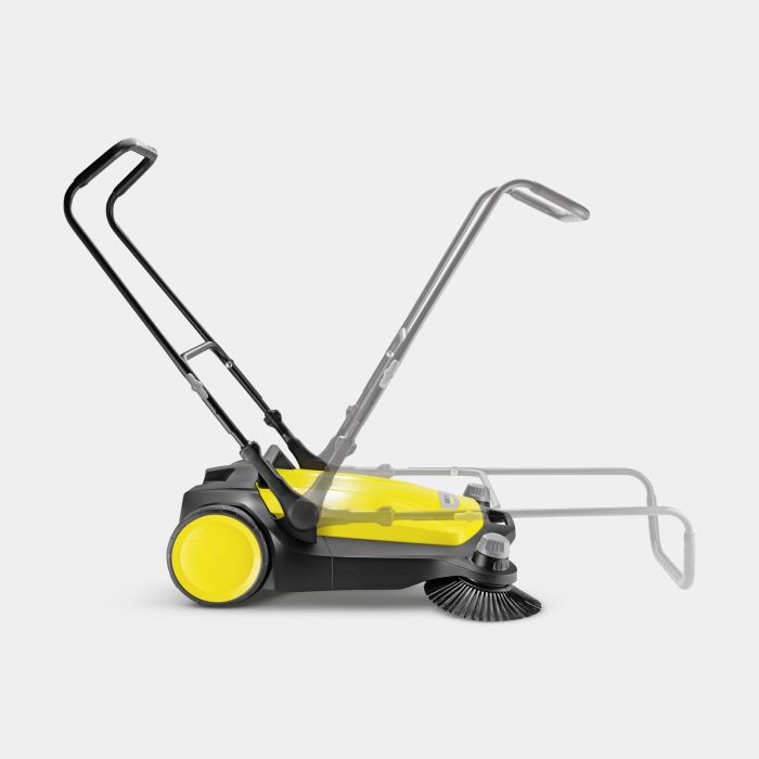 Подметальная машина Karcher S 6 Twin, ручная, захват 86см, контейнер 38л, вес 14.8кг.
