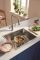 Смеситель для кухни Grohe Blue Pure Start, дл.излива - 223мм, поворотный, 1+1 фильтр, супер сталь