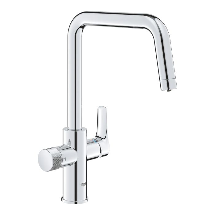 Смеситель для кухни Grohe Blue Pure Start, дл.излива - 223мм, поворотный, 1+1 фильтр, хром