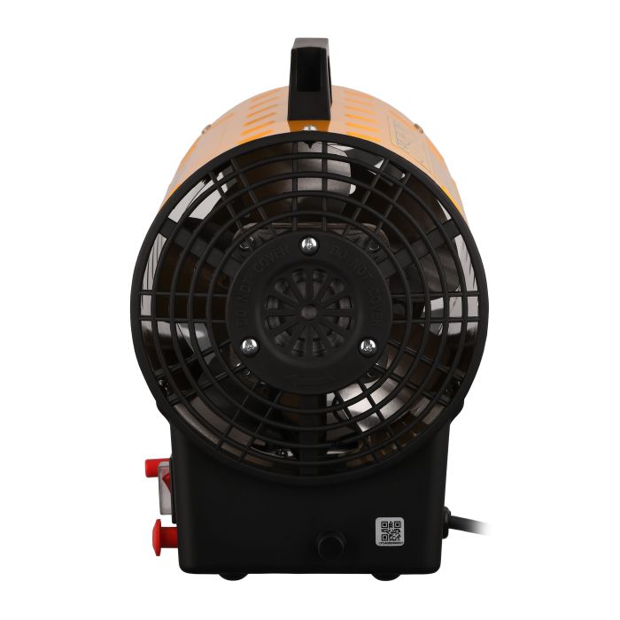 Теплова гармата газова 2E PowerHeat G15, 15кВт, 150м2, 420м3/год, IPX4, жовтий, 3.8кг