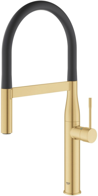 Змішувач для кухні Grohe Essence, довж.виливу - 240мм, поворотний/гнучкий, 1важіль, матовий прохолодний схід сонця