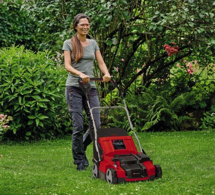 Аератор-скарифікатор Einhell GE-SA 1435/1 1400Вт 35см ножі 16шт 10.18кг