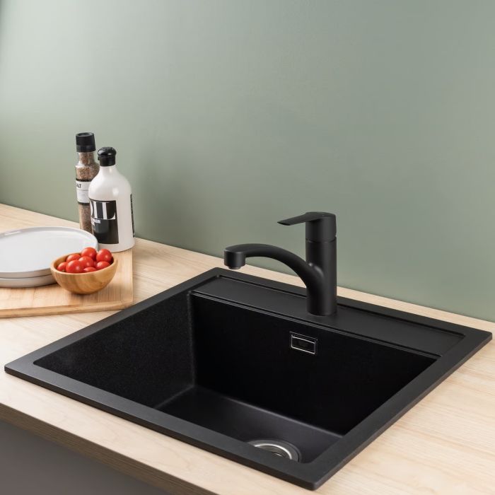 Смеситель для кухни Grohe Start, дл.излива - 226мм, поворотный, 1рычаг, черный