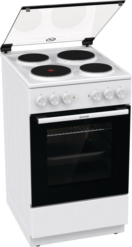 Плита Gorenje электрическая , 68л, 50x60см, гриль, белый