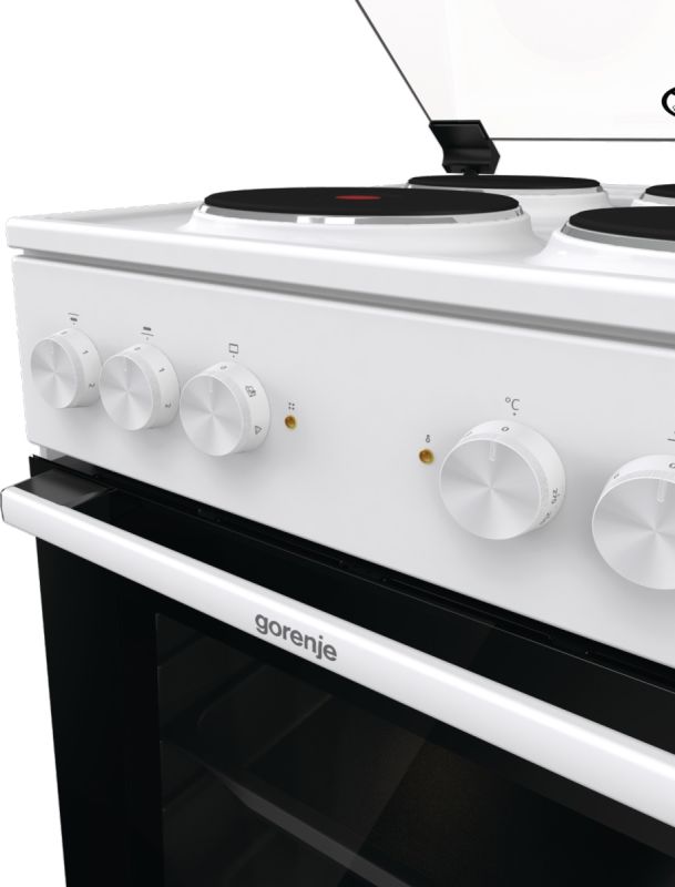 Плита Gorenje электрическая , 68л, 50x60см, гриль, белый