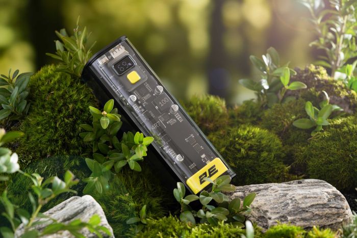 Акумулятор портативний літій-іонний Power Bank 2E Сrystal 24000мА·год, 100Вт