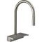 Змішувач для кухні Hansgrohe Aquno Select M81, довж.виливу - 220мм, поворотний, витяжний, 1 важіль, сталь